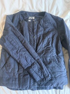 Mountain Hardwear Navy Quilted Packable Jacket